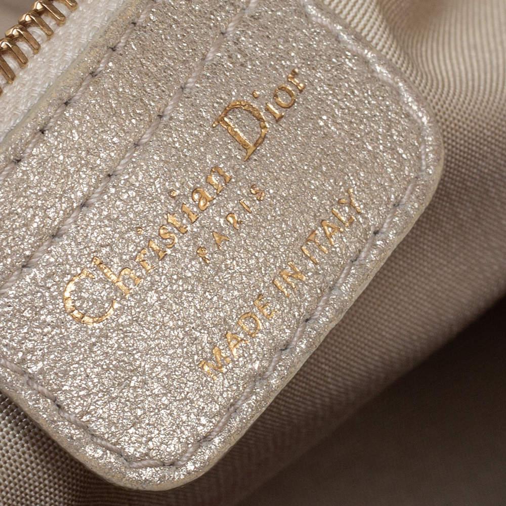Dior Gold Leather Le Trente Hobo 8