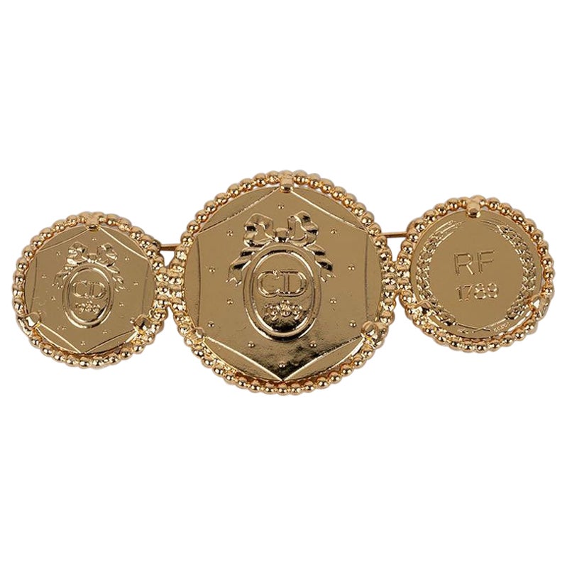 Dior Golden Brooch