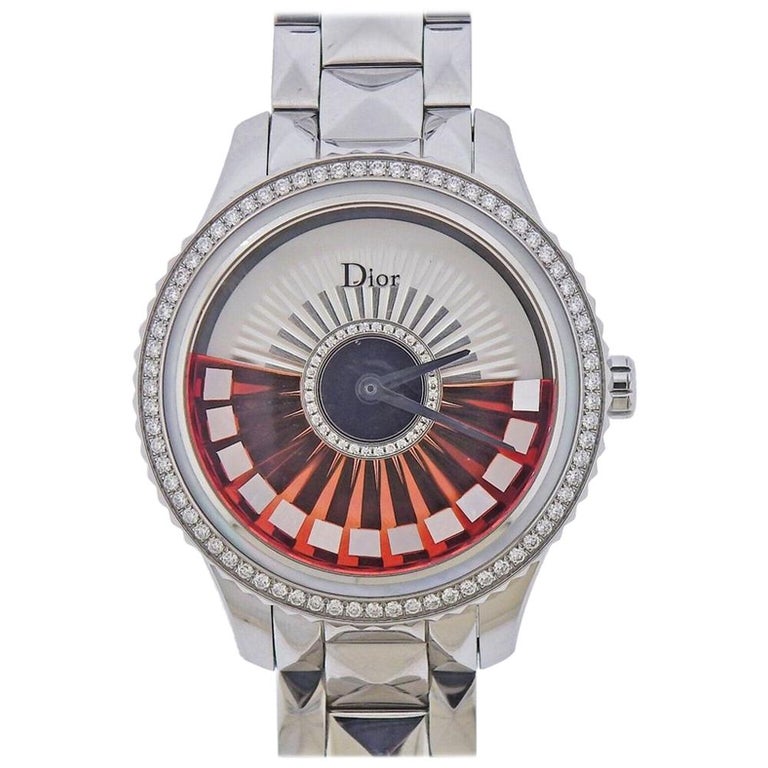 Dior Grand Bal Plisse Ruban Diamond MOP Automatic Watch CD153B10M004 at  1stDibs | ruban dior, dior grand bal watch, dior ruban