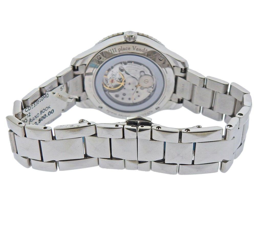 Round Cut Dior Grand Bal Plisse Soleil Mother of Pearl Diamond Watch CD153B10M002