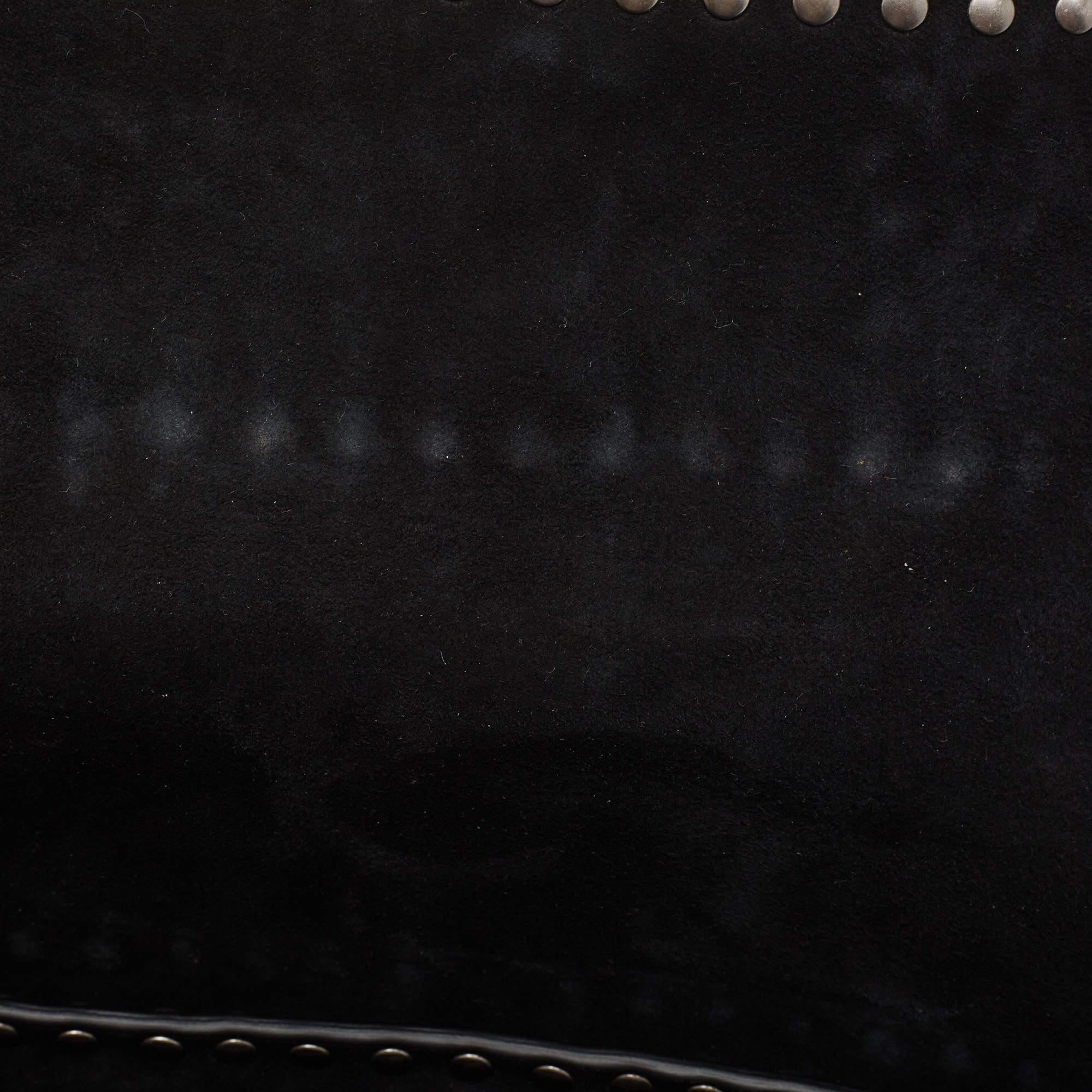 Dior Green/Black Studded Leather Medium Dio(r)evolution J'Adior Chain Bag For Sale 7