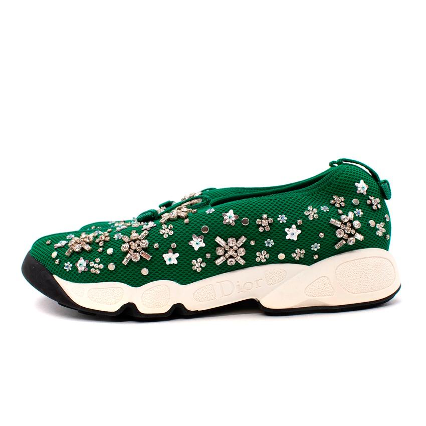 dior trainers green