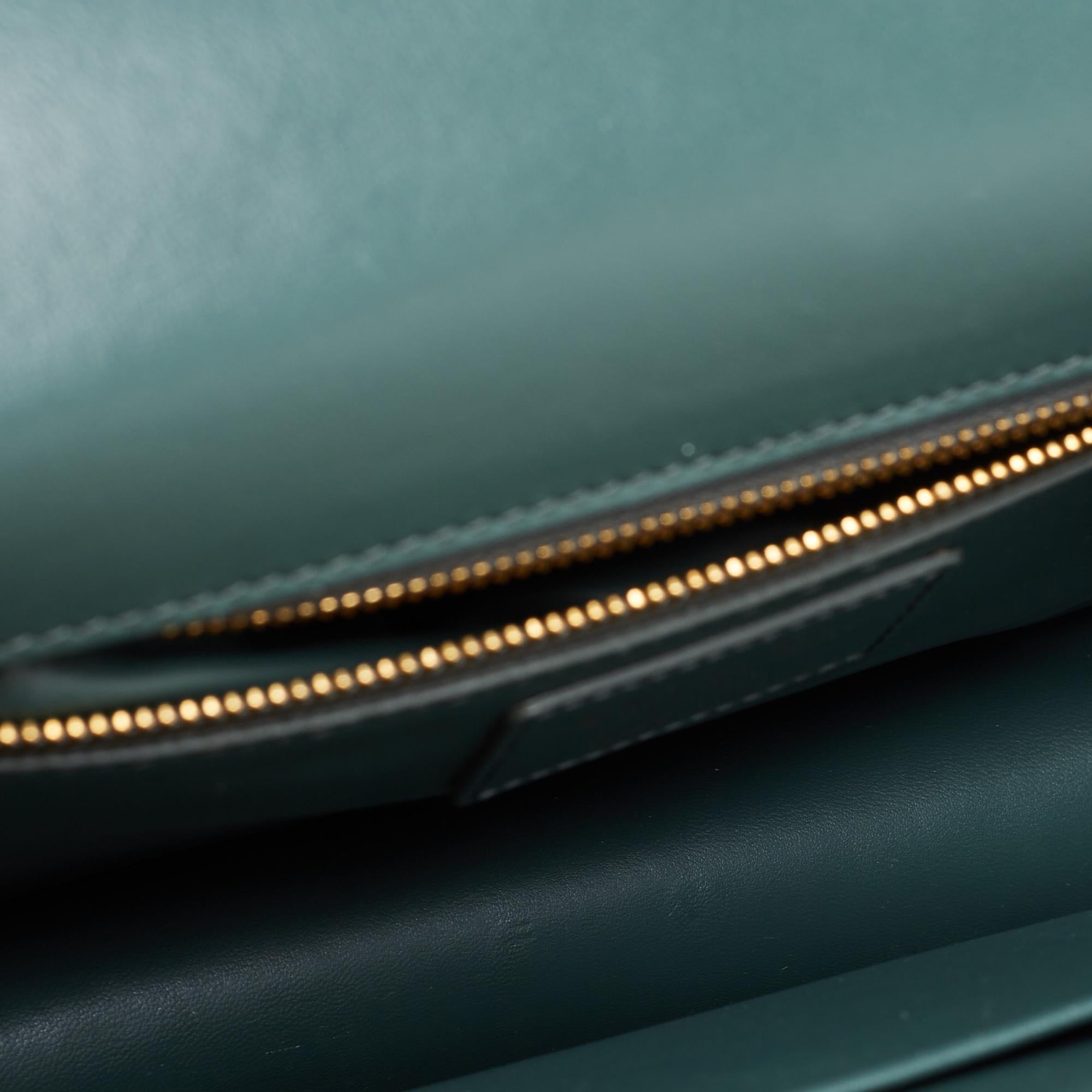 Dior Green Leather 30 Montaigne Shoulder Bag 3