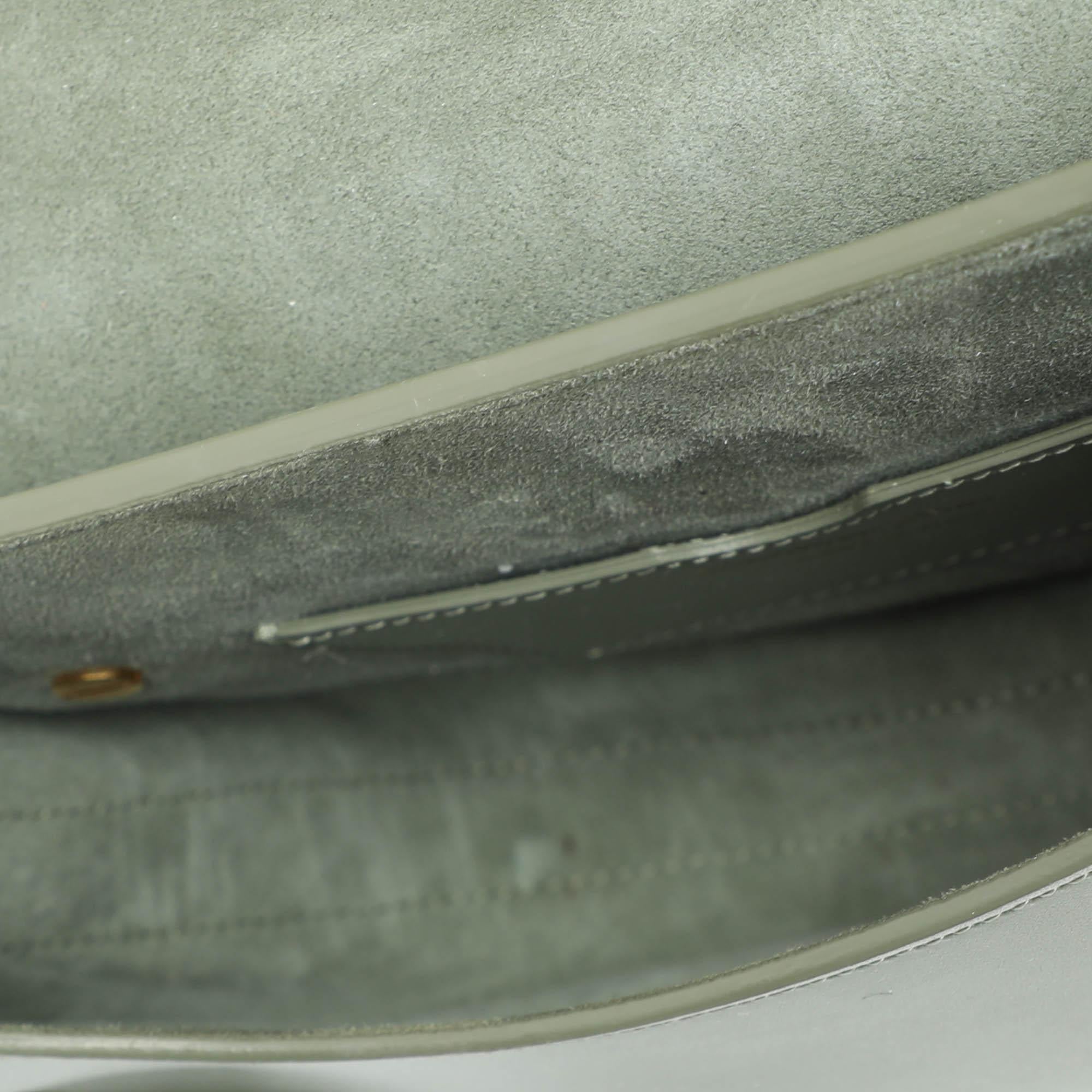 Dior Green Leather Medium Bobby Shoulder Bag For Sale 2