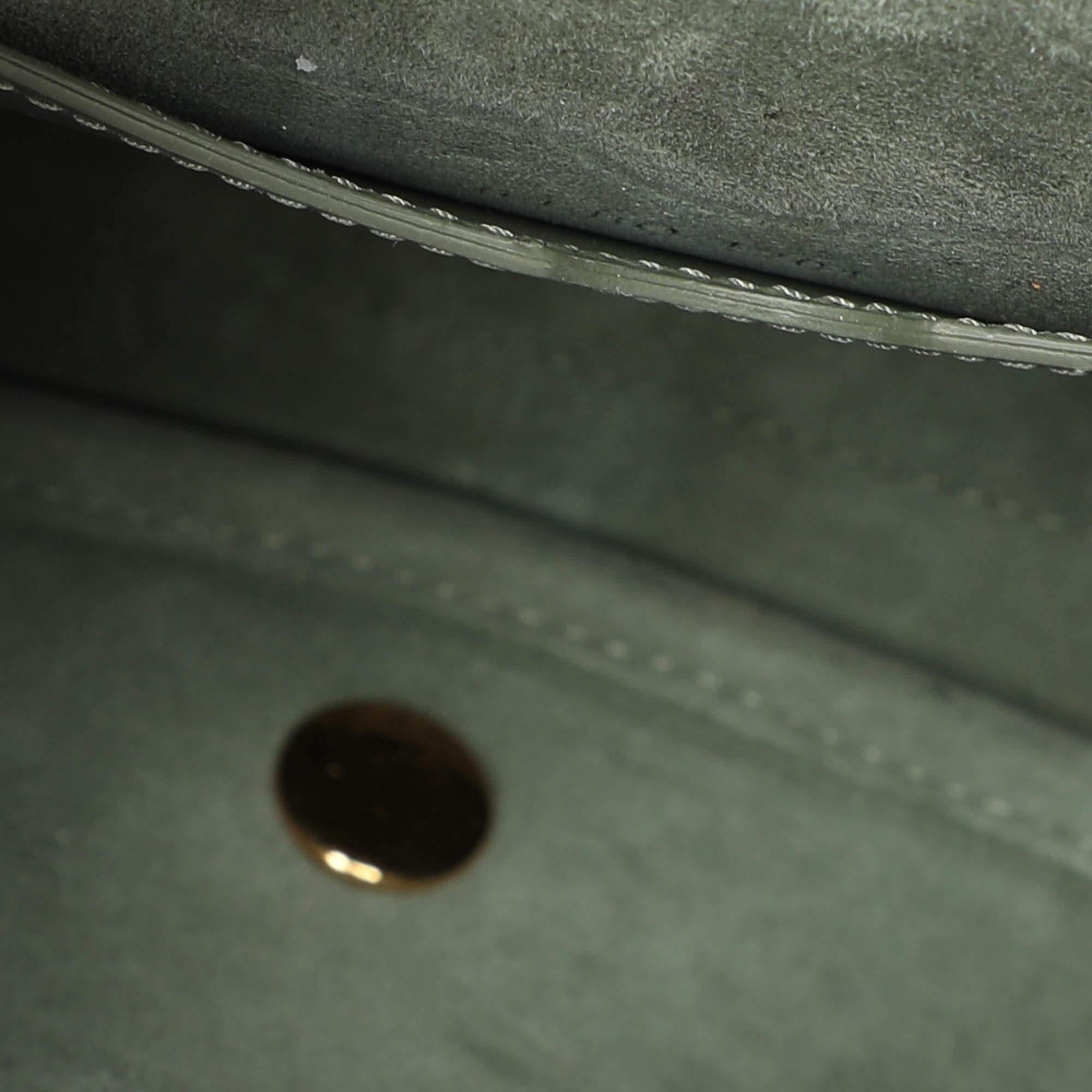 Dior Green Leather Medium Bobby Shoulder Bag For Sale 3