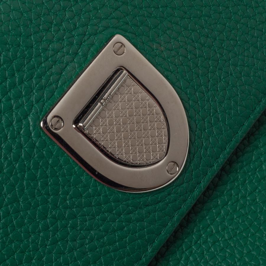 Women's Dior Green Leather Medium Diorever Bag