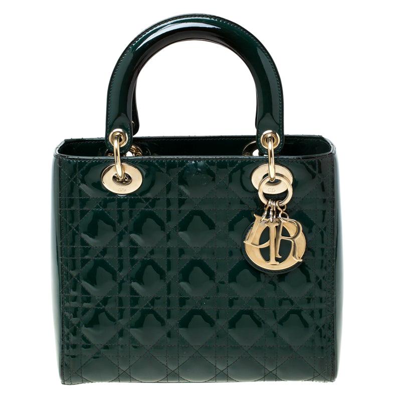 lady dior green