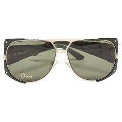 Dior Grüne PGD85 Enigmatic Oversized-Sonnenbrille in Übergröße