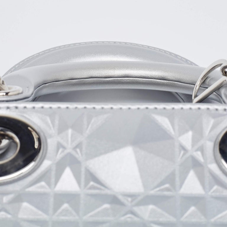 Jeffree Star Glass Dior Bag Dior Grey Cannage Diamond Leather