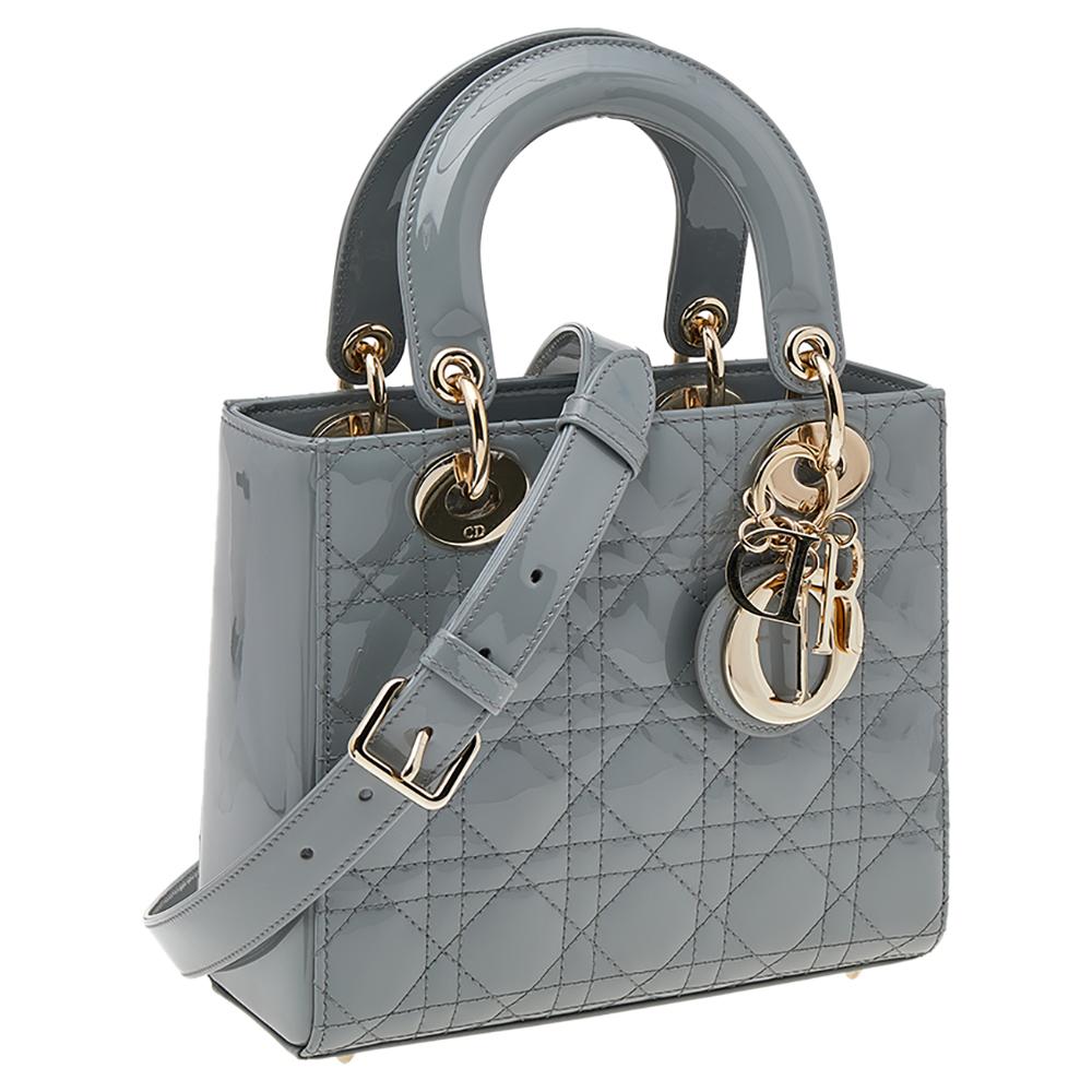 lady dior small grey