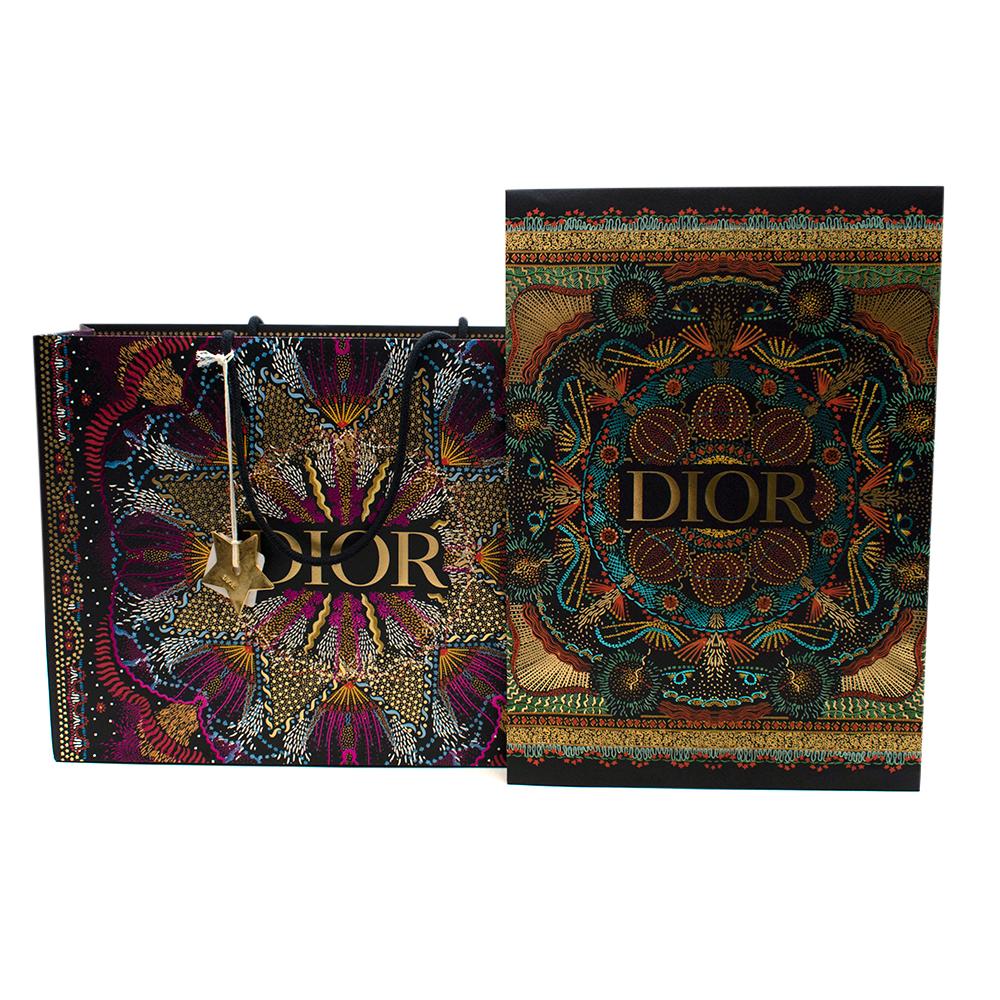 Women's or Men's Dior Grey Cashmere Astrology Embroidered Jumper - Size US 10