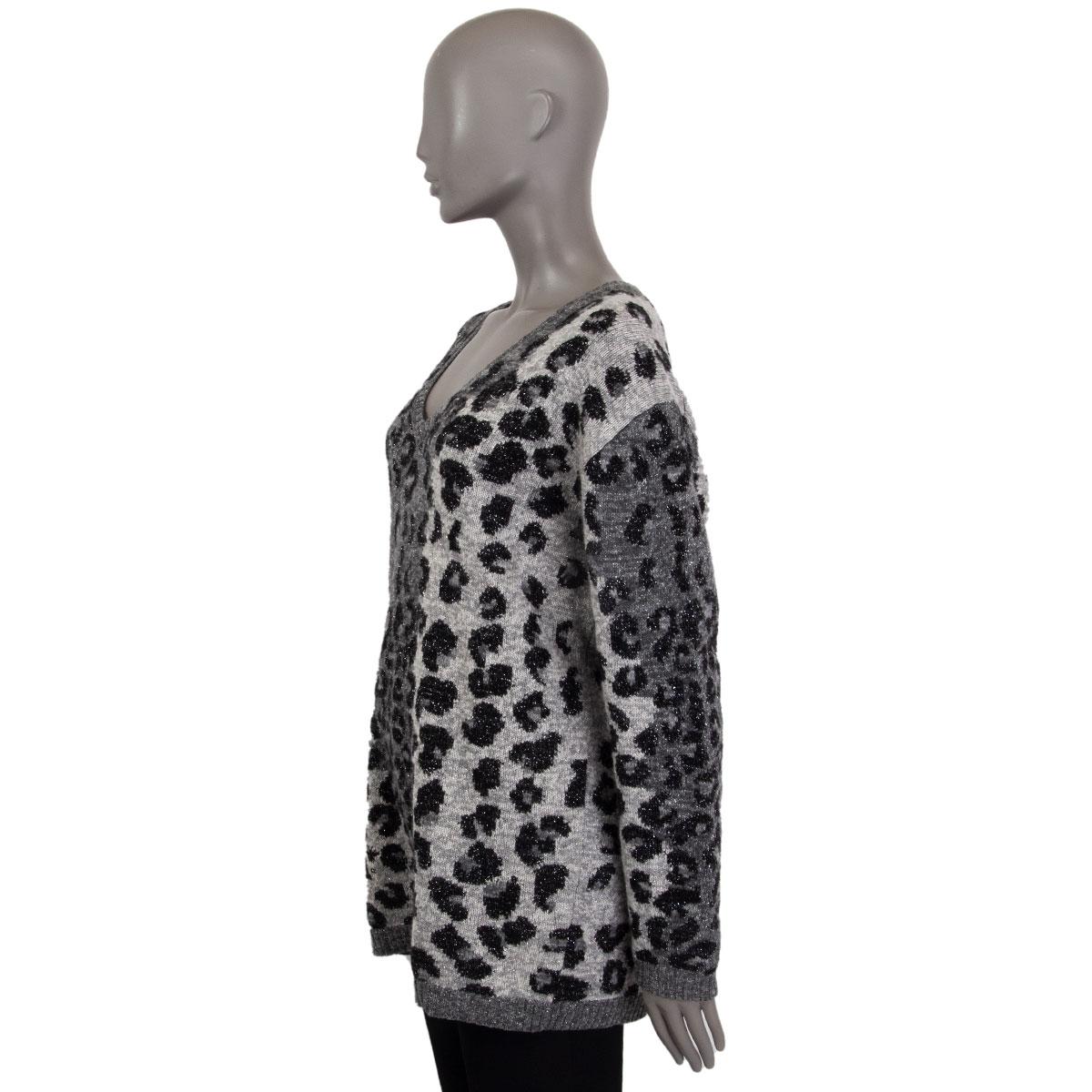dior leopard sweater