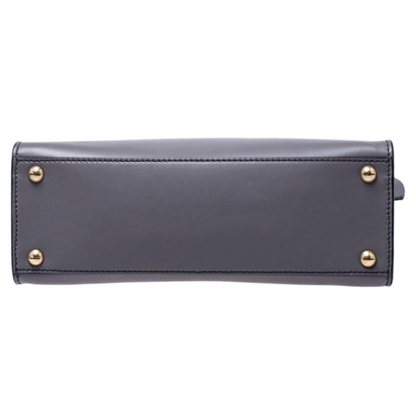 Dior Grey Leather Dior Addict Top Handle Bag For Sale at 1stDibs dior