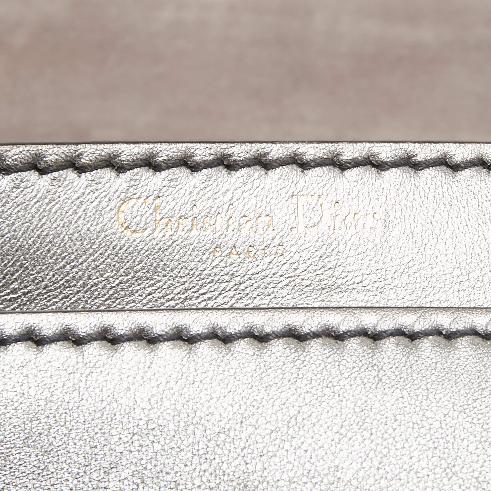Dior Grey Leather J'adior Shoulder Bag 7