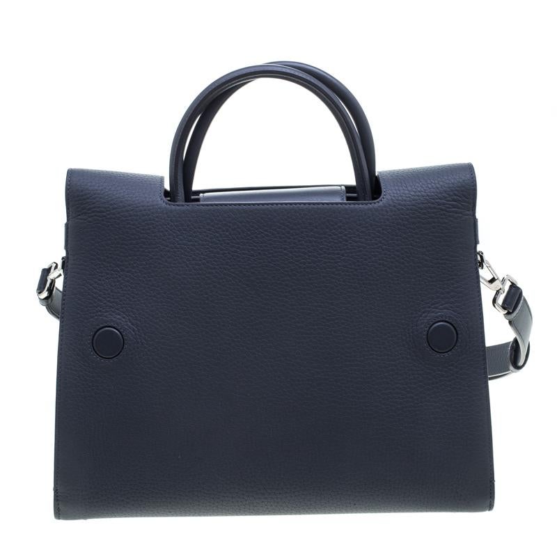 Dior Grey Leather Medium Diorever Bag For Sale at 1stDibs