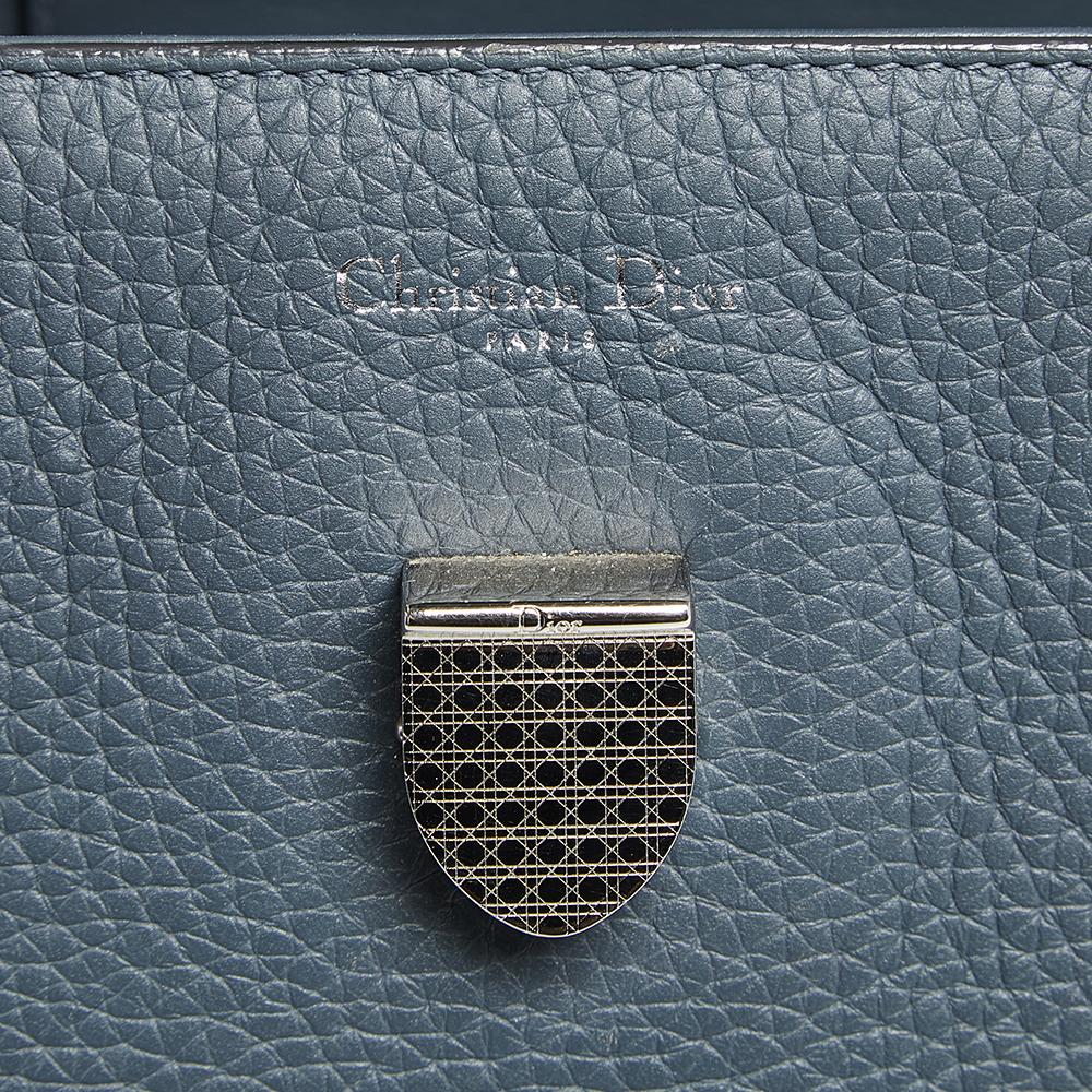 Dior Grey Leather Medium Diorever Tote 1