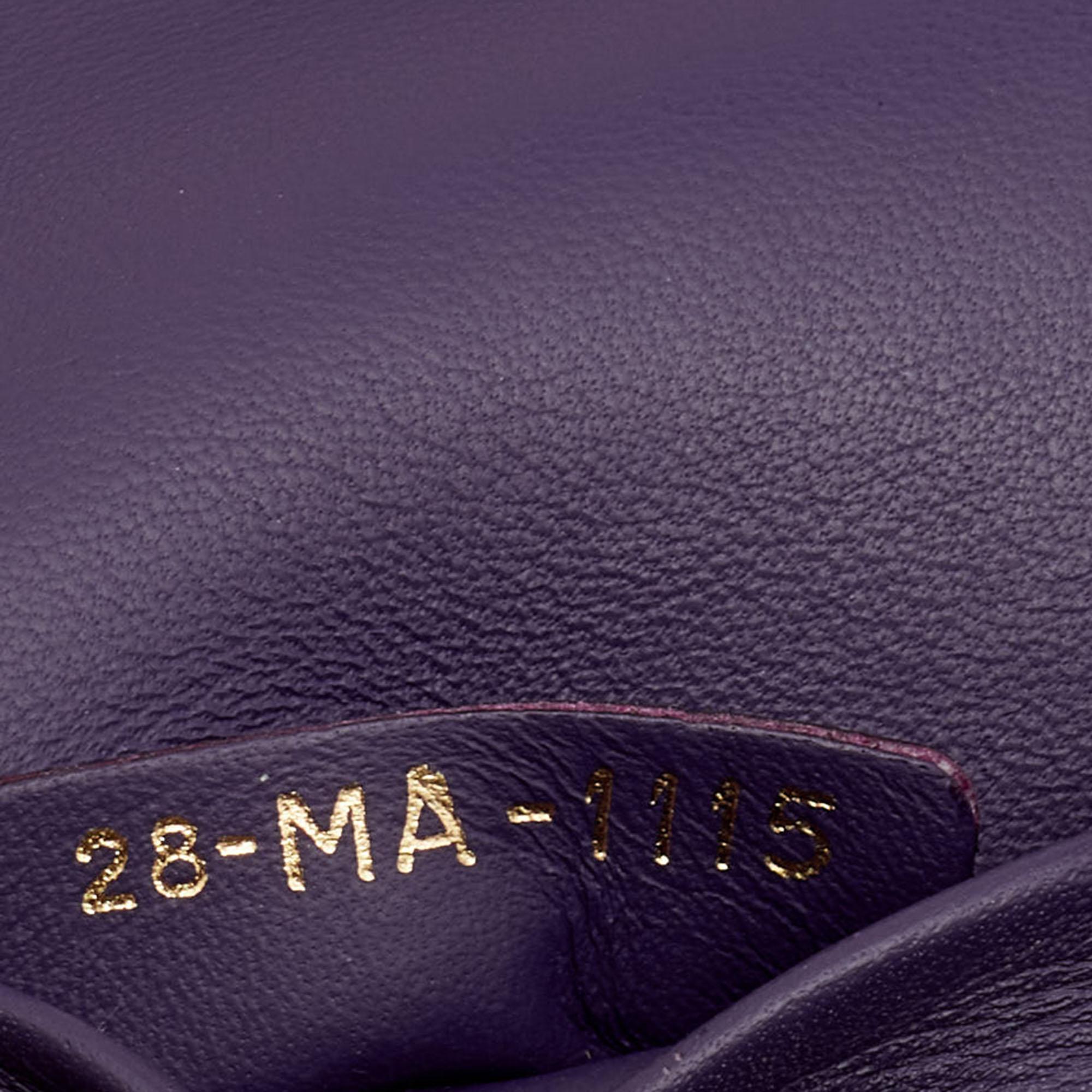 Dior Grey Leather Mini Be Dior Flap Bag 6