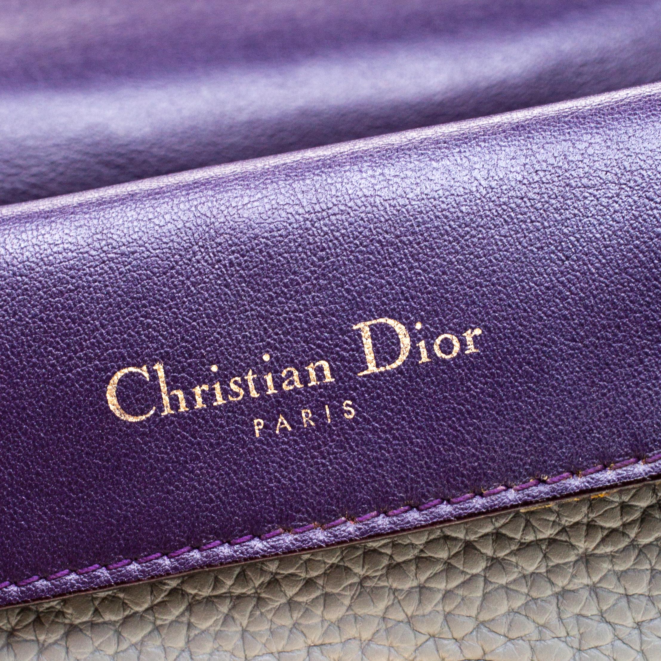 Dior Grey Leather Mini Be Dior Shoulder Bag 1