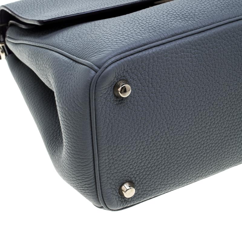 Dior Grey Leather Small Be Dior Shoulder Bag 5