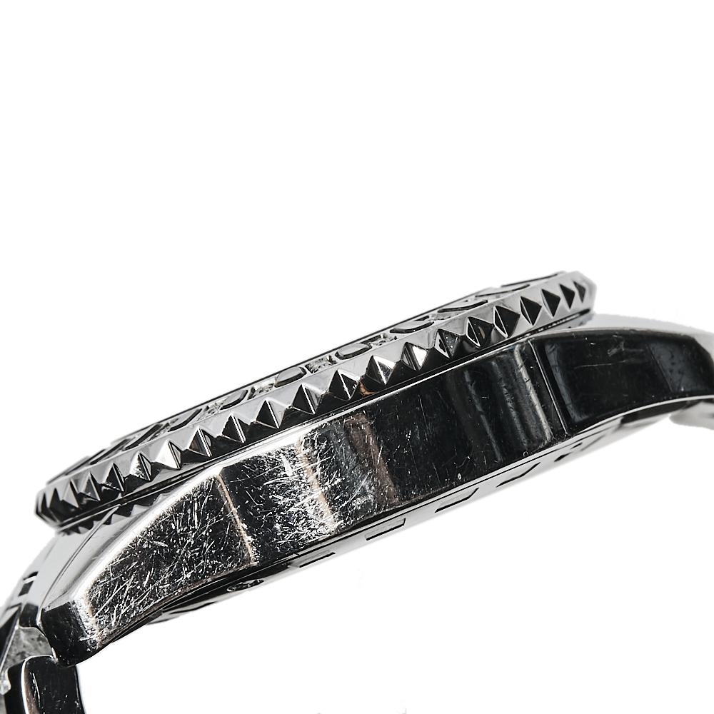 Dior Grey Stainless Steel Diamonds Christal CD112115M001 Women's Wristwatch 29MM 6