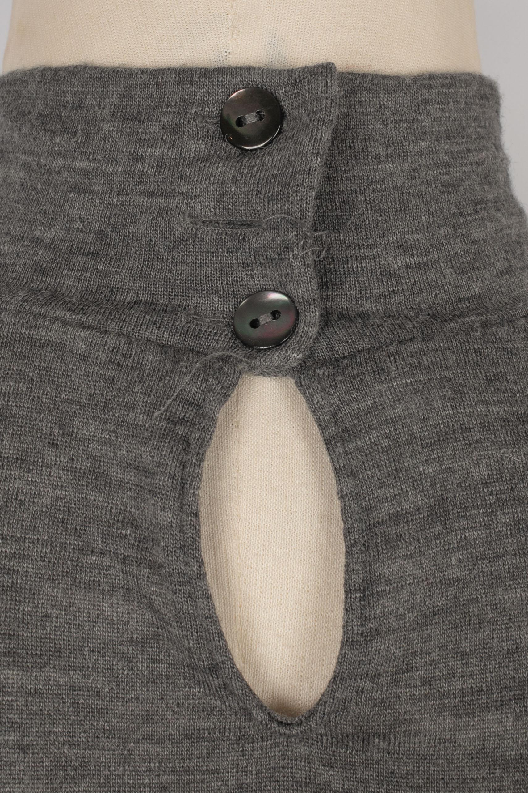 Dior Grey Woolen Top For Sale 2