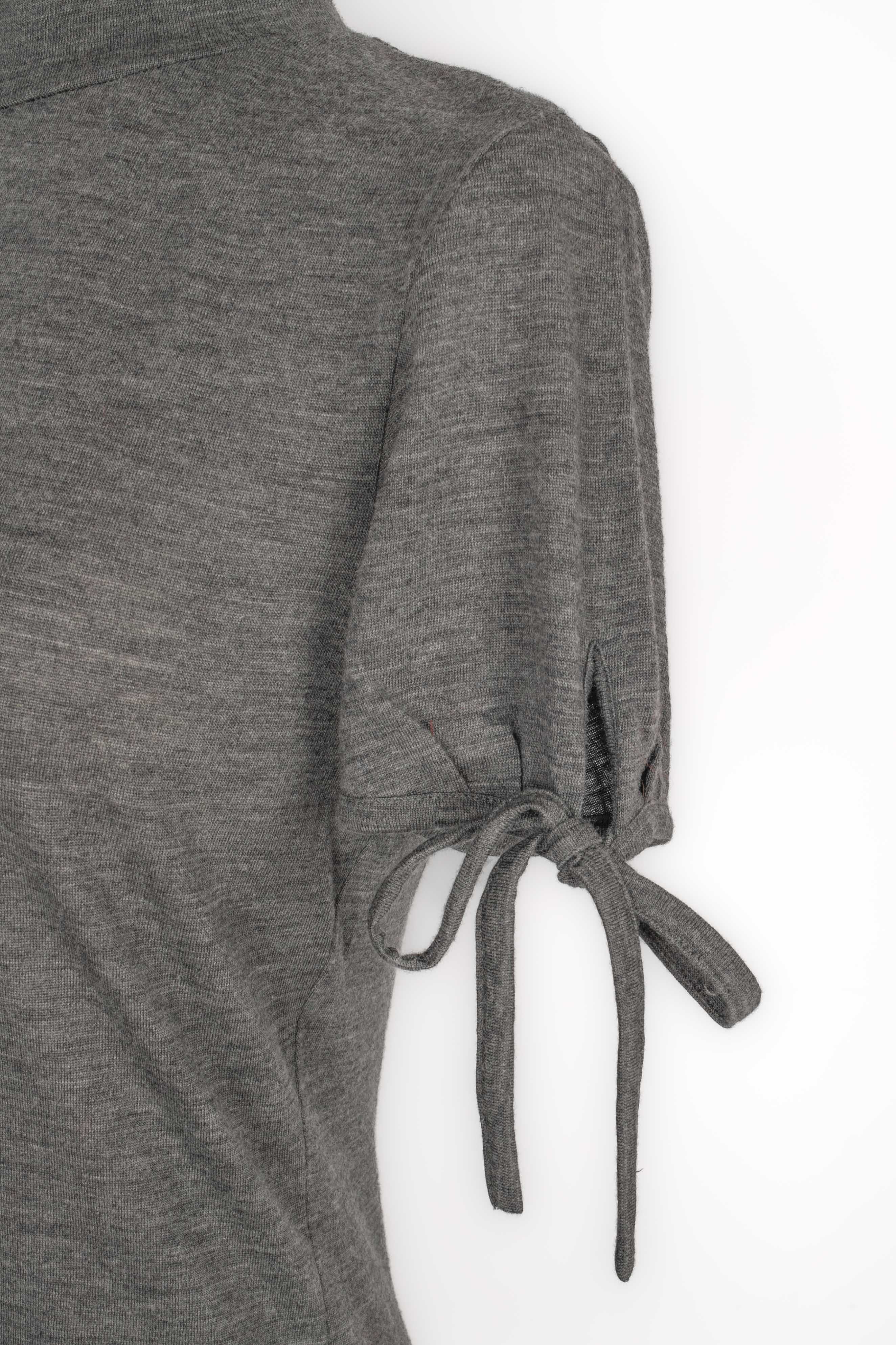 Women's Dior Grey Woolen Top For Sale