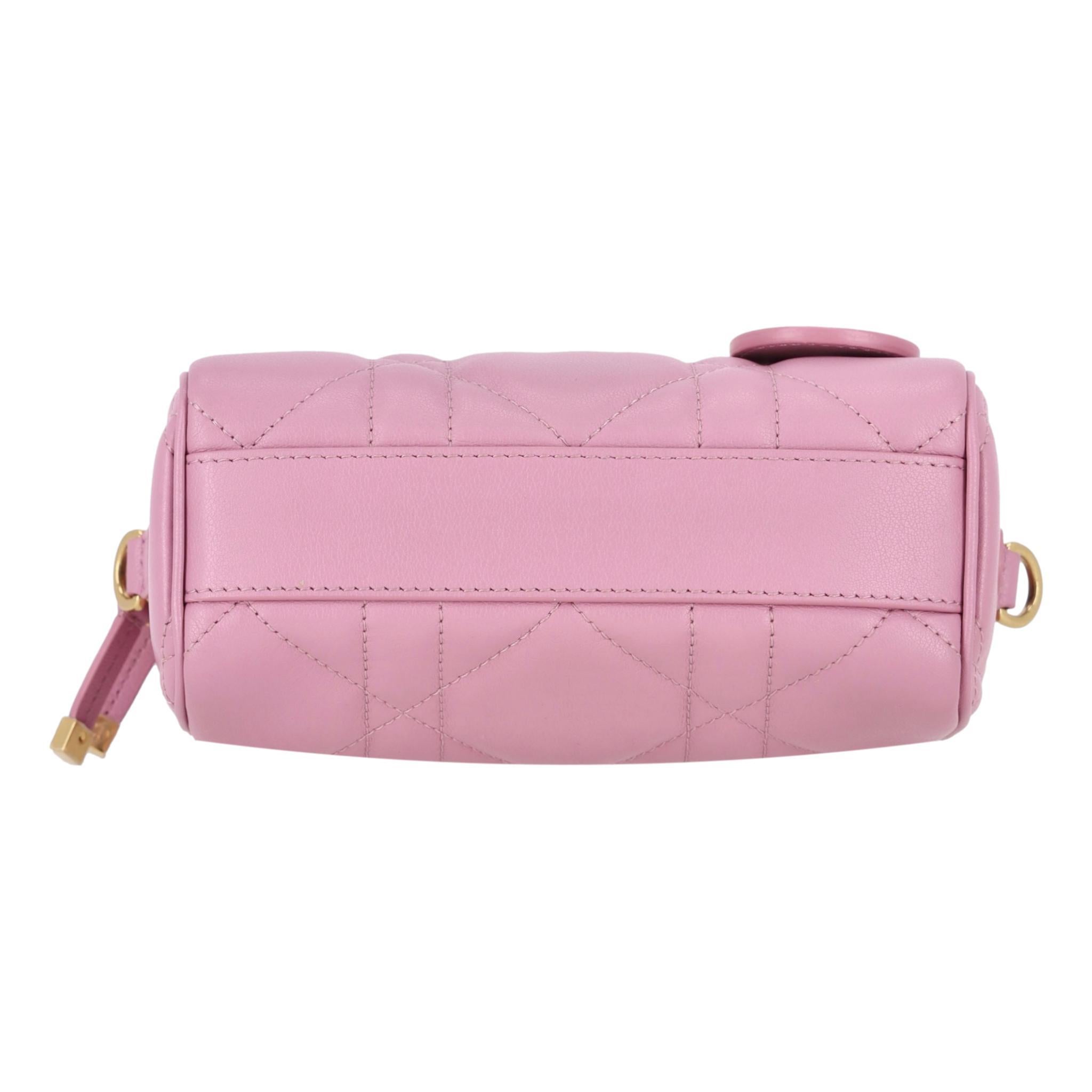 Women's Dior Groove 17 Nano Calfskin Leather Bag