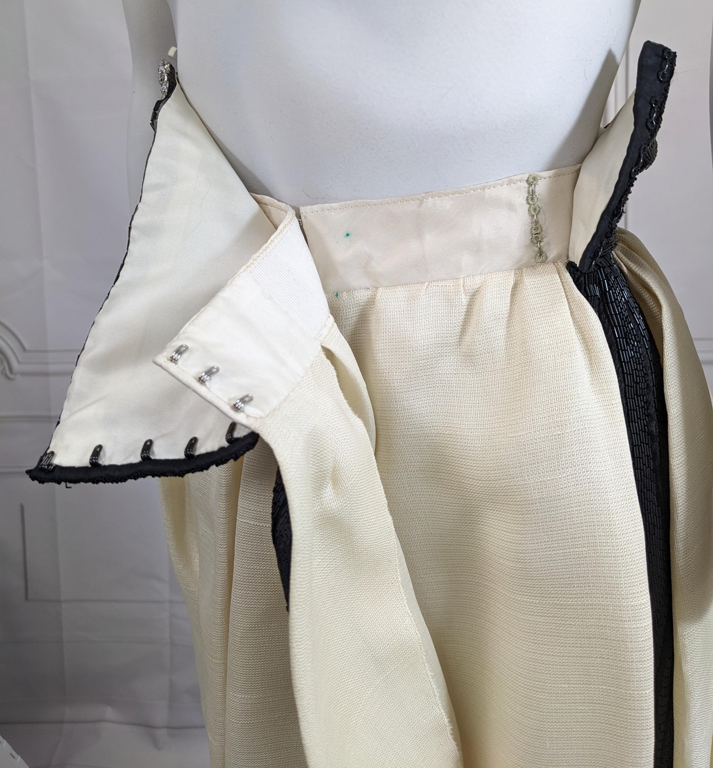 Dior Haute Couture Beaded Gazar Skirt 6