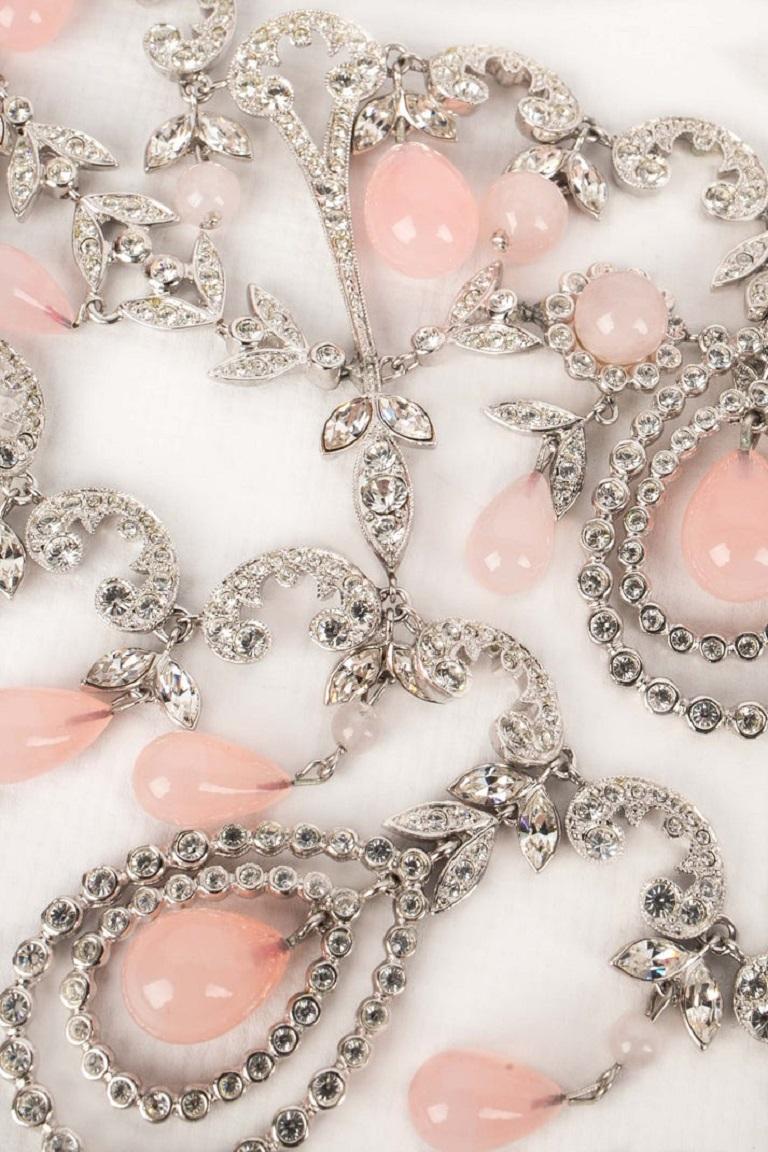 Women's Dior Haute Couture Fall Silvery Metal Necklace, 2005