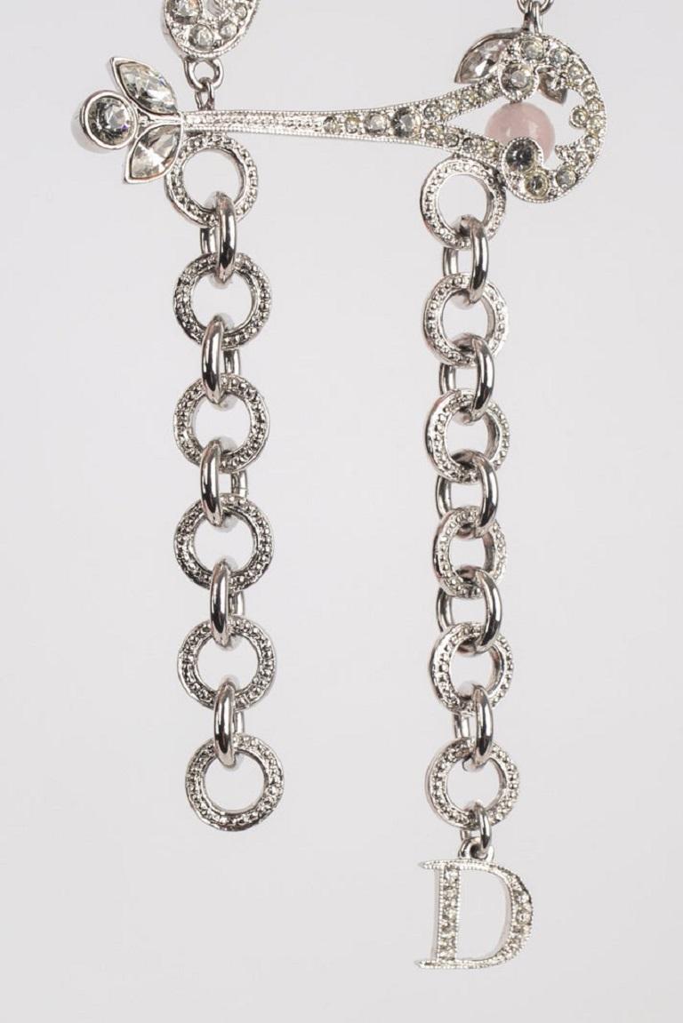 Dior Haute Couture Fall Silvery Metal Necklace, 2005 3