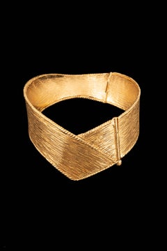 Dior HAUTE COUTURE golden necklace 1993