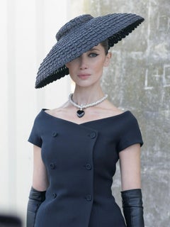 Dior Haute Couture Hat, Iconic piece in Dior History! (Impossible to order !)