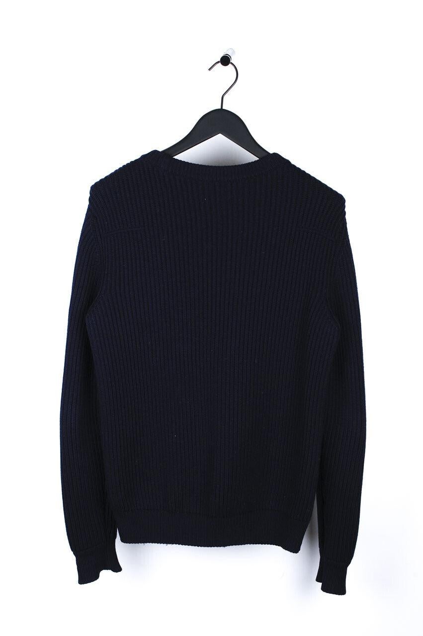 Dior Homme A/W 2014 Wool Pull Heavy Knit Crew Neck Men Sweater Sz S (Fits M) In Excellent Condition In Kaunas, LT