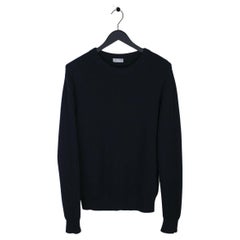 Dior Homme A/W 2014 Wool Pull Heavy Knit Crew Neck Men Sweater Sz S (Fits M)