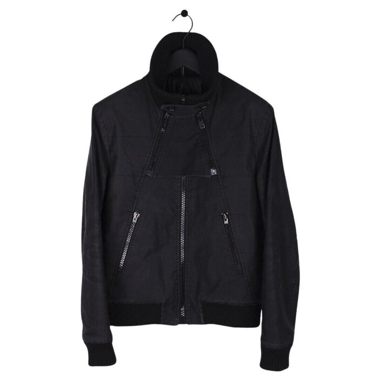Pierre Balmain Coated Men Bomber Jacket Size 50(M), S318 For Sale at 1stDibs