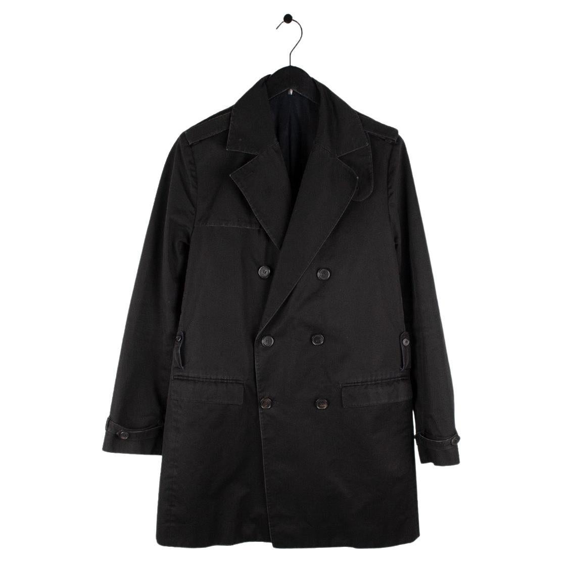 Dior Homme AW03 Men Trench Coat Size 50IT(M) S075 For Sale
