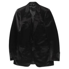 Dior Homme AW05 By Hedi Slimane Shinny Suit Men Jacket Pants Size 48IT(M)