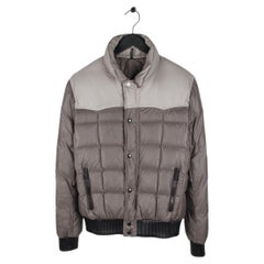 Dior Homme AW05 Puffer Down Nylon Men Bomber Jacket Size 50IT(M)