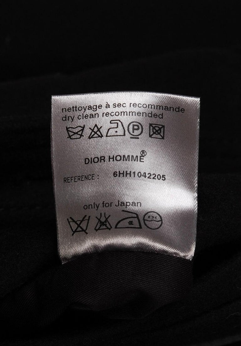 Dior Homme AW06 Wool Nylon Men Aviator Bomber Jacket Size 52IT(M/L) For ...