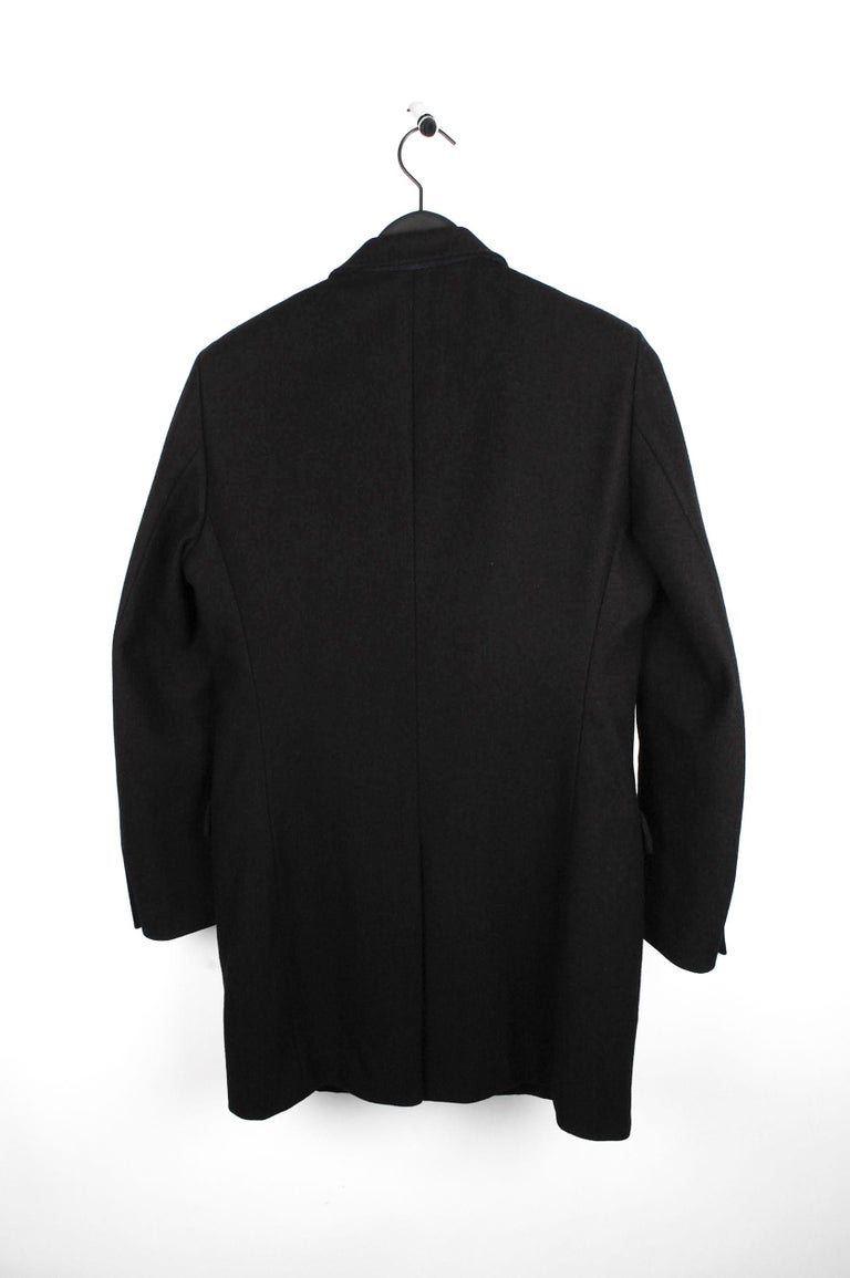 Dior Homme AW09 Slim Fit Wool Men Coat Size 48IT(M) For Sale 1