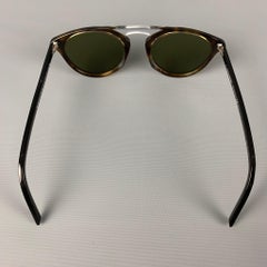DIOR HOMME Black Clear Acetate Sunglasses