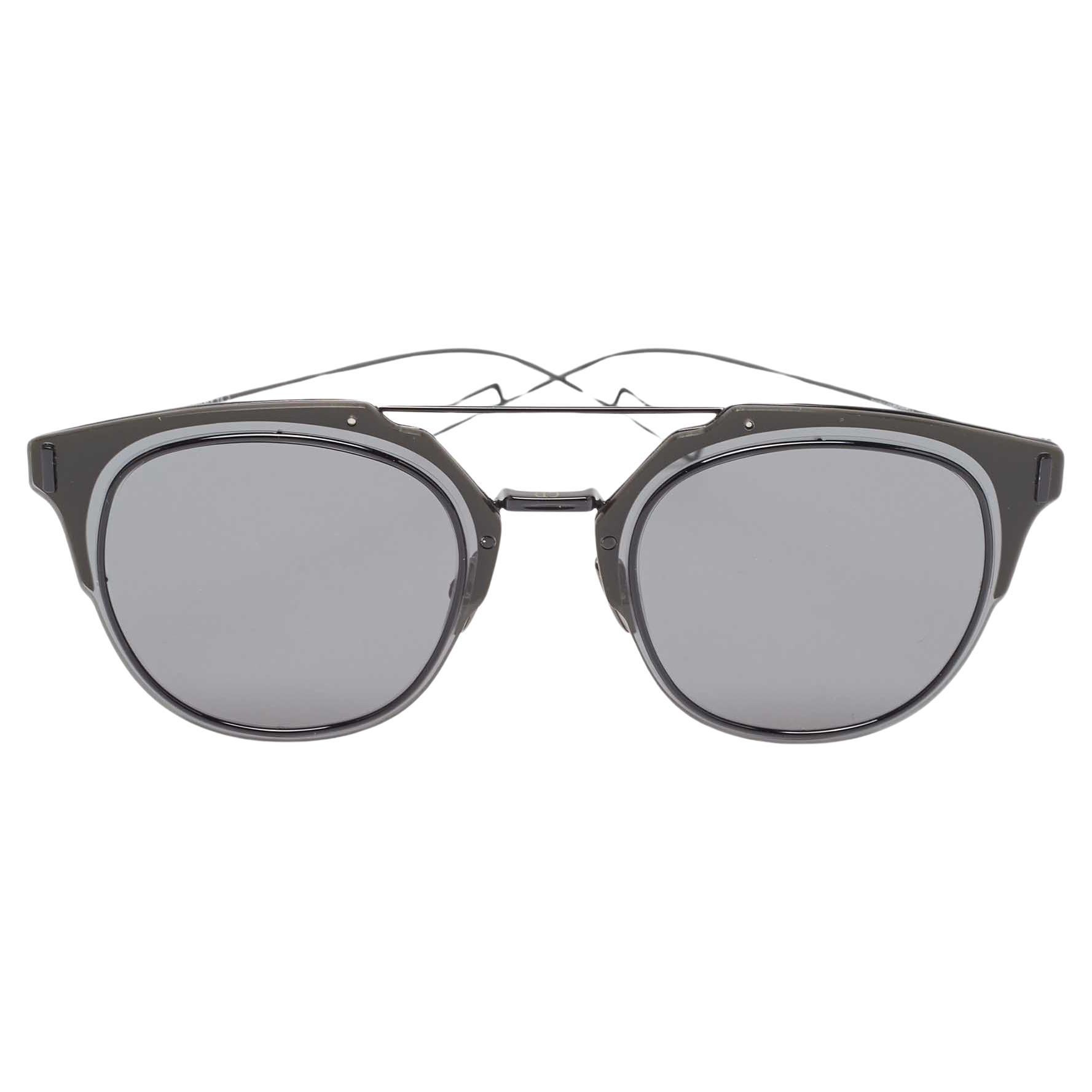 Dior Homme Schwarze Composit 1.0 Wayfarer-Sonnenbrille im Angebot