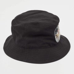 Dior Homme Black Cotton Dune Bucket Hat