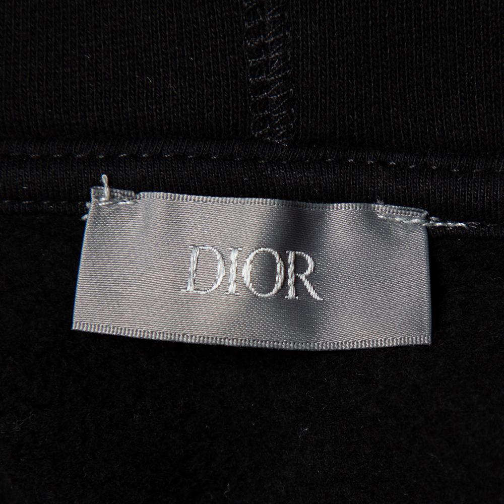 christian dior hoodie black