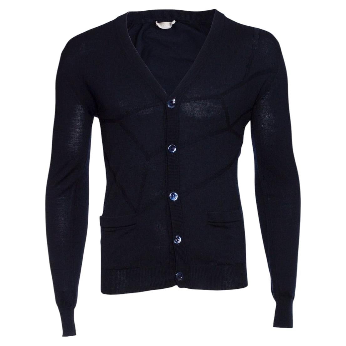 Dior Homme, Blue wool cardigan