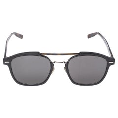 Dior Homme Brown Havana/Grey AL13.13 Aviator Sunglasses