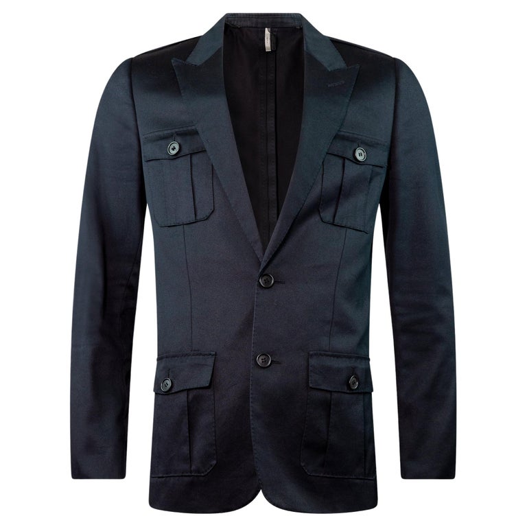 DIOR HOMME By HEDI SLIMANE 2006 Safari Blazer 46 For Sale at 1stDibs
