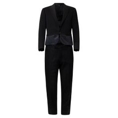 DIOR HOMME By HEDI SLIMANE S/S 2007 Satin Detail Tuxedo Suit
