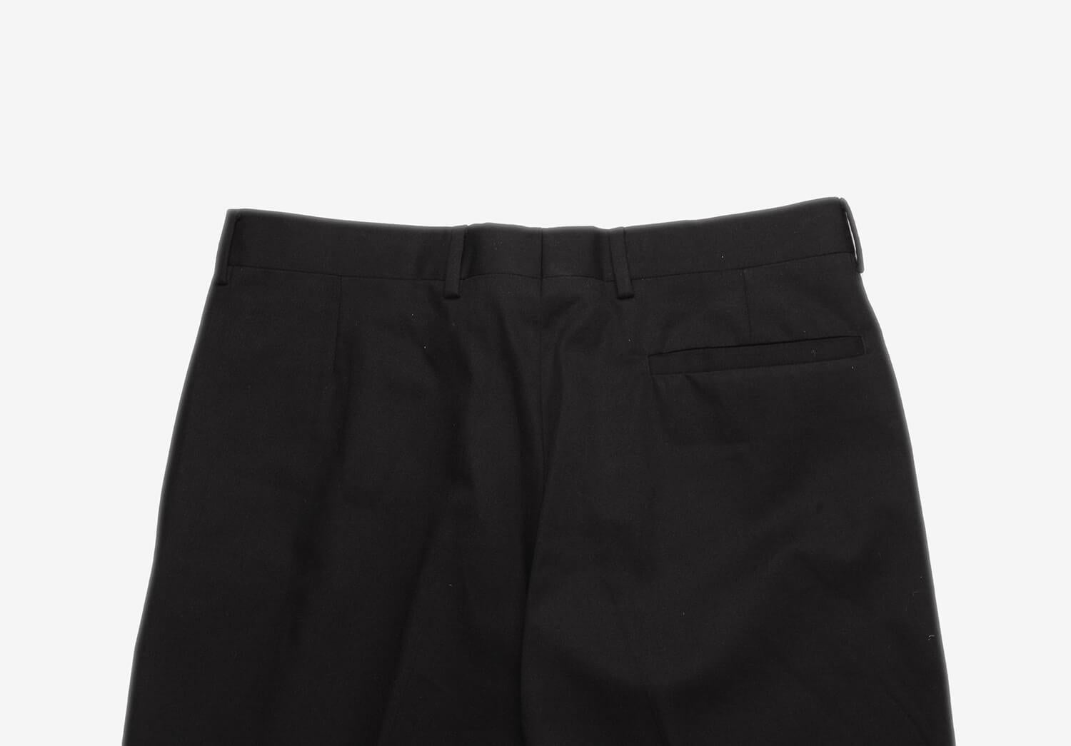 Black Dior Homme by Hedi Slimane SS03 Men Trousers Pants Size ITA 48 (W30/31) For Sale