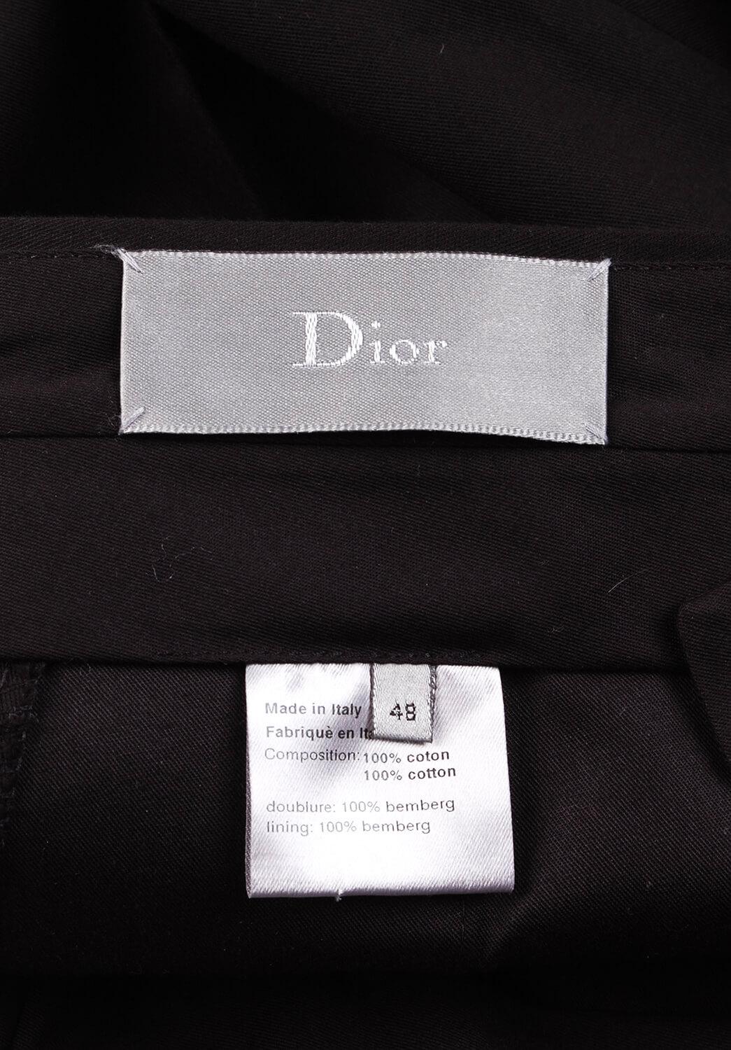 Dior Homme by Hedi Slimane SS03 Men Trousers Pants Size ITA 48 (W30/31) In Excellent Condition For Sale In Kaunas, LT